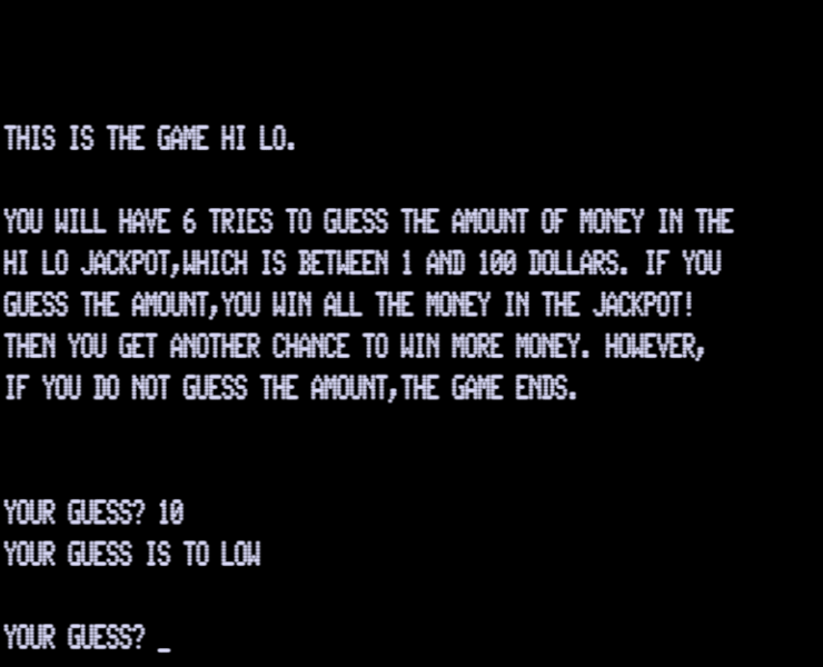 Screen shot